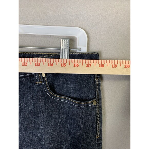 Coogi Jeans Womens Size 13/14 Blue Colorful Sparkling Gems Y2K Minimalist Denim - Picture 12 of 12